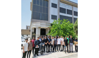 بازدید علمی دانشجویان رشته مهندسی برق از مخابرات مرکز شاهد (بجنورد)